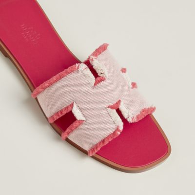 【魅力的なプリント柄☆】HERMES Oran サンダル Oran sandal | Hermès Singapore